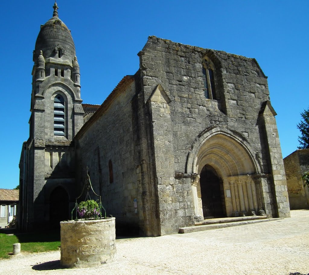 Eglise de Pellegrue by pauldeville