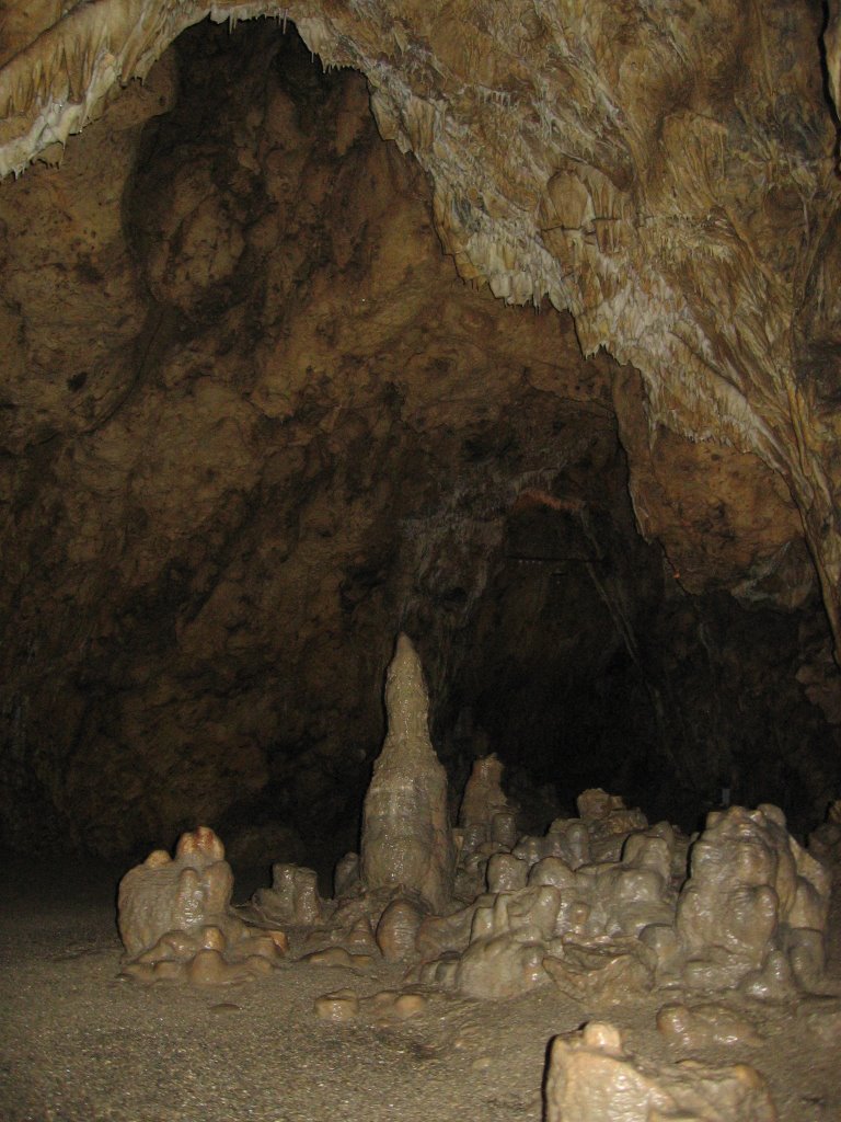 Charlotte's Cave (Charlottenhöhle, 587 m), Ulm area, Germany, April 2008 by anleb