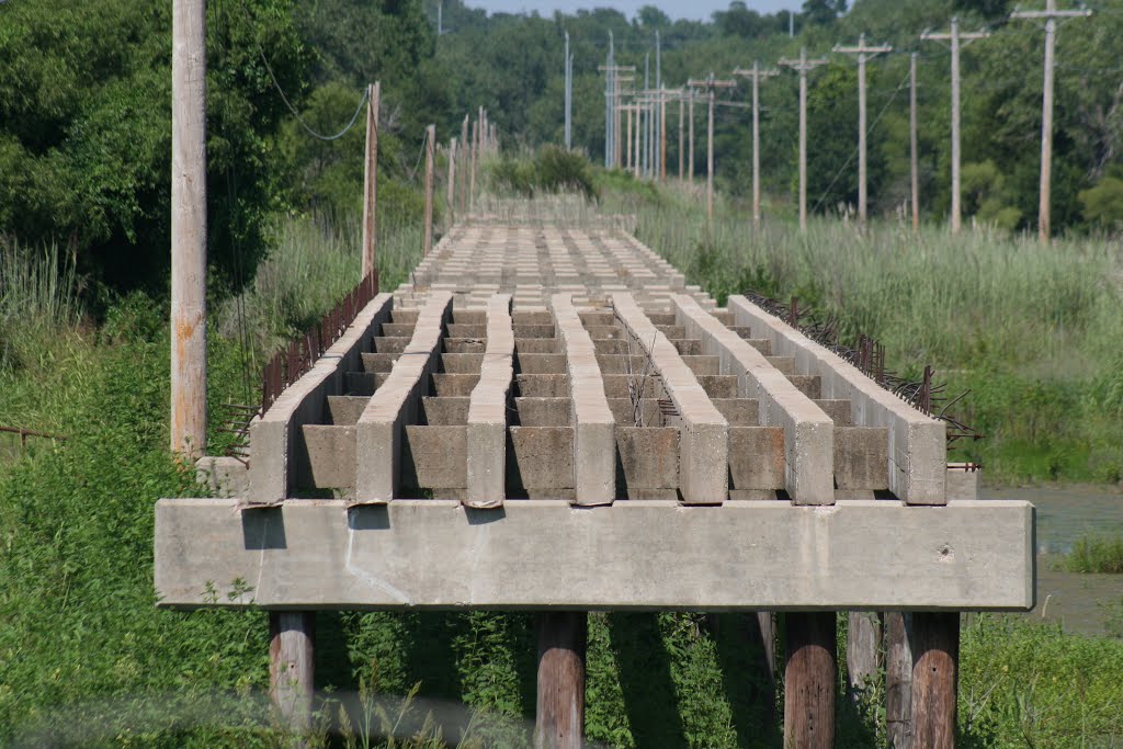 1926 SH 37 Canadian River Crossing at Norman by Gene Woods