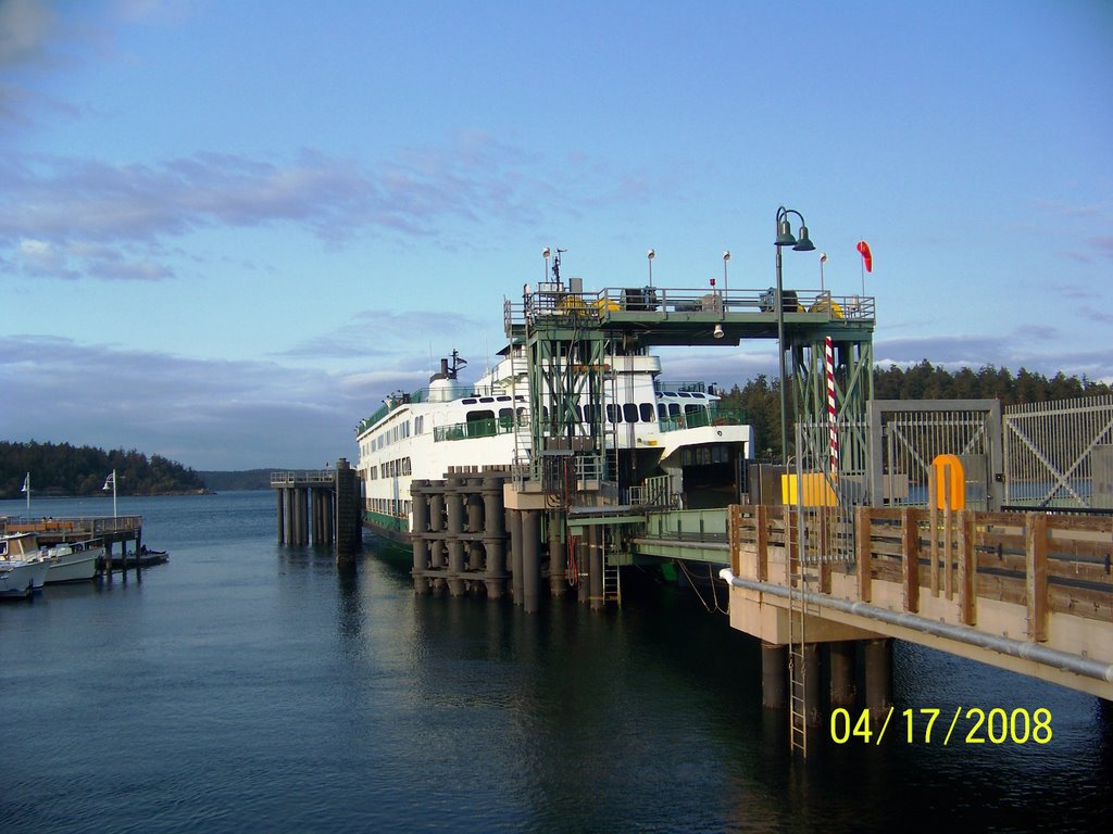 Getting on the docking ferry to leave by Wester