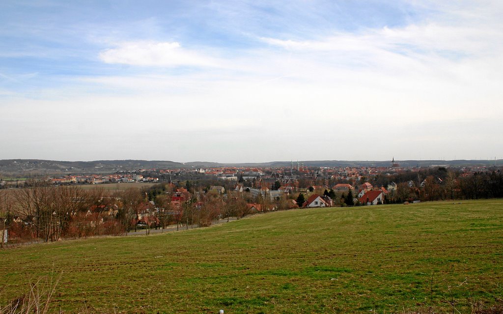 Blick vom Panoramaweg über Naumburg by Andreas Flint