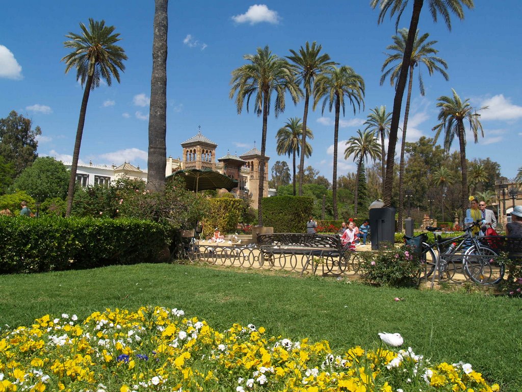 Plaza America,Parque de Maria Luisa, Sevilla (Andalucia) by Corticata