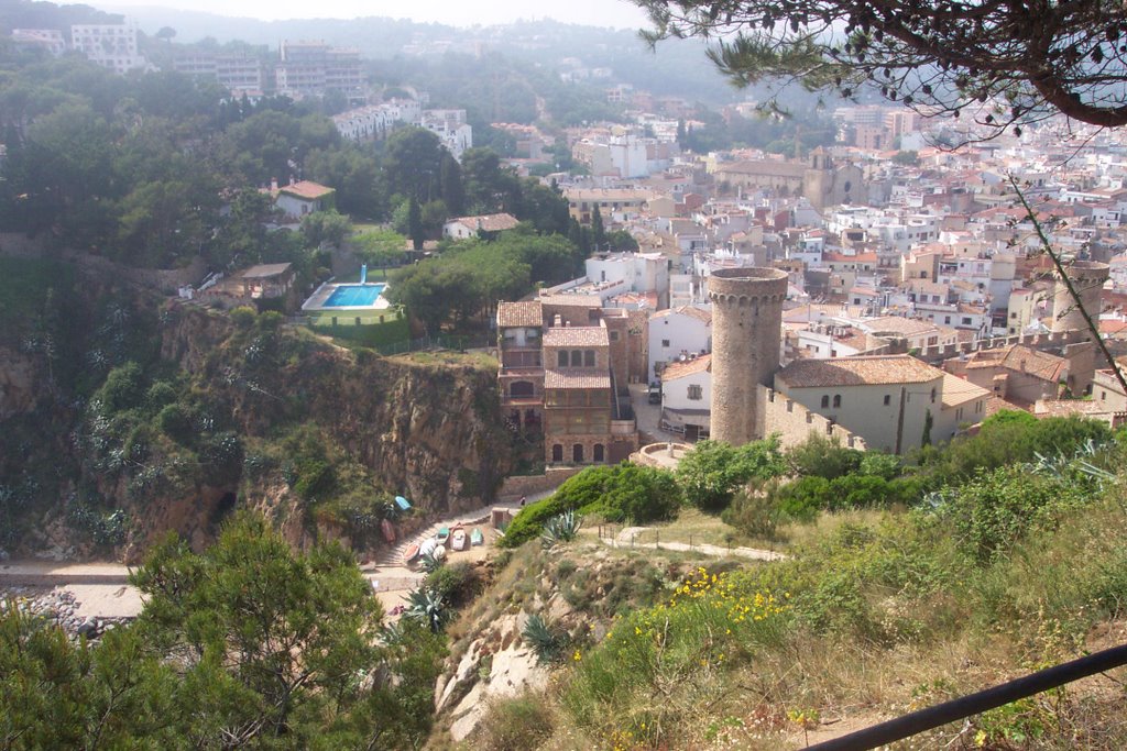 Tossa de Mar desde el castillo. Gerona by SlimJean