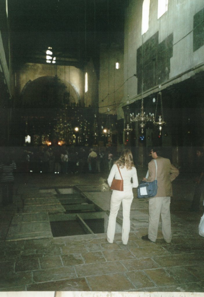 Interior of Church of Nativity, Bethlehem by RC-EagleEye