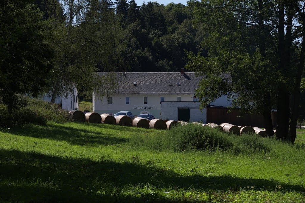 Die Glücksmühle bei Schleiz im Tal der Wisenta - 16.08.2013 by ivie1