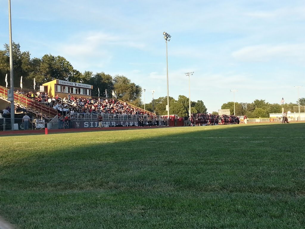 Silver Lake Football Stands (9/13/2013 vs Neodesha) by Broken Toy