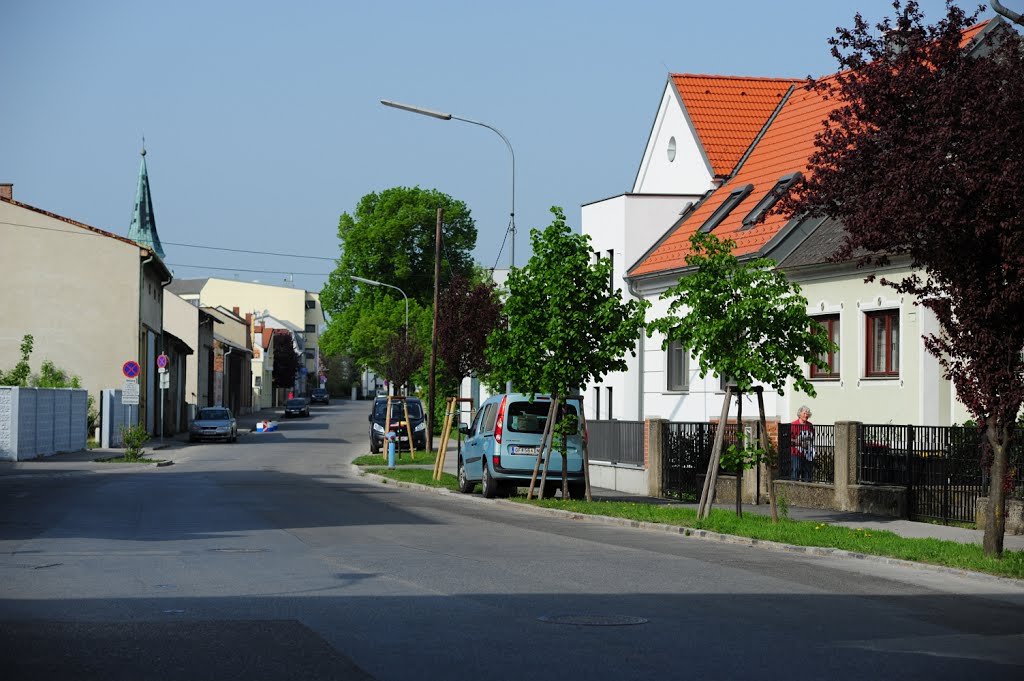 Gänserndorf, Hans-Kudlich-Gasse by Manuela Gößnitzer