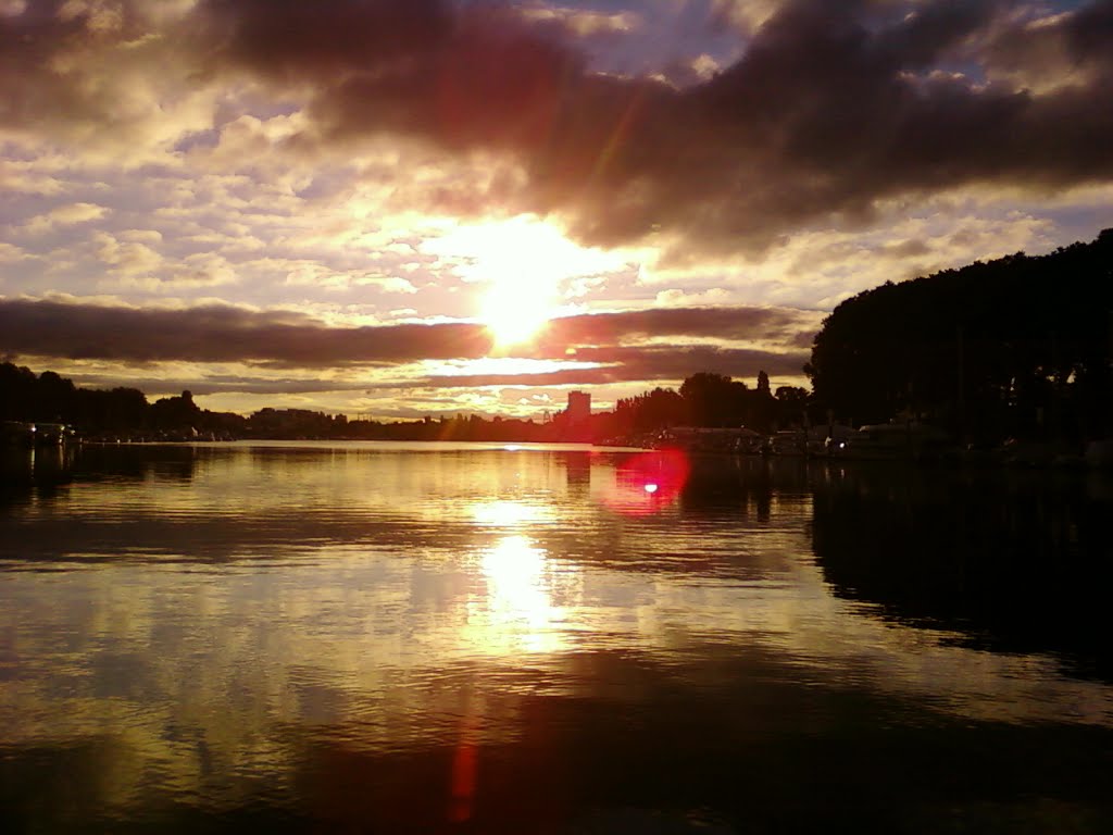 Soleil de matin by M´eeralgues Aquârelémell