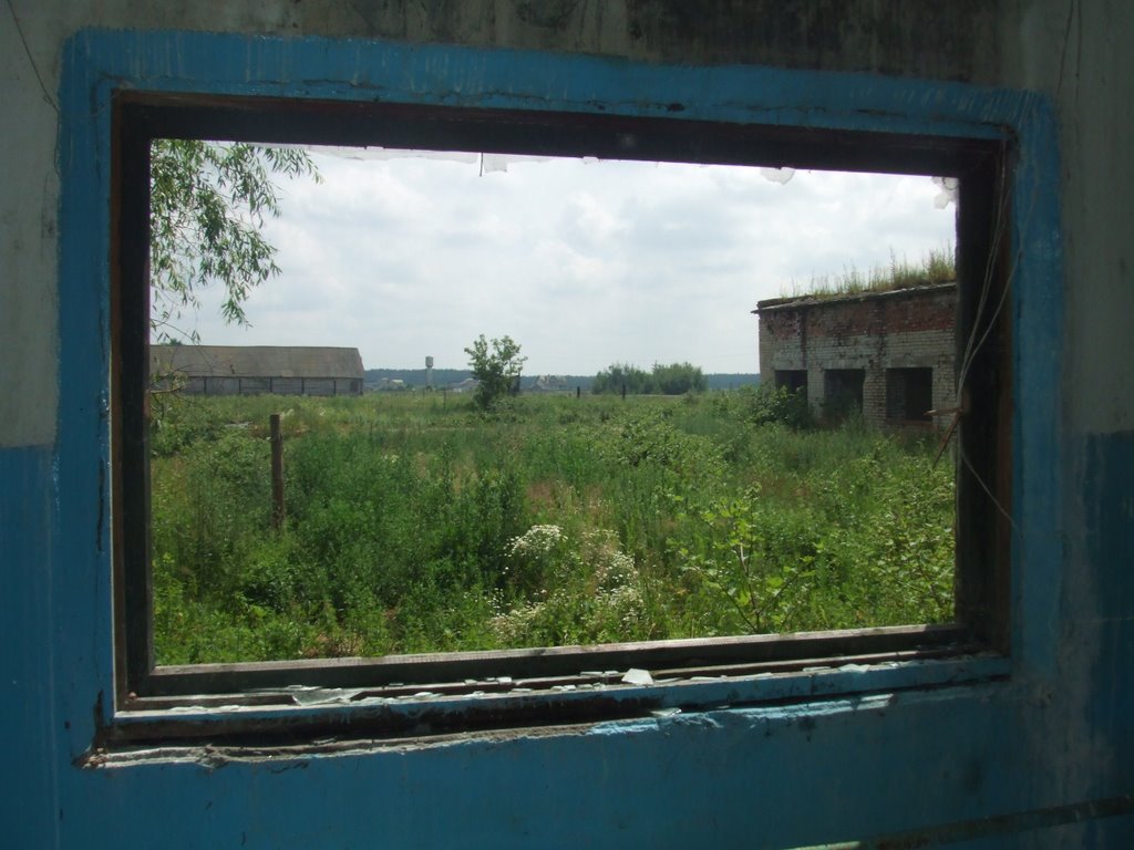 View from abandoned farm by vorkutaman