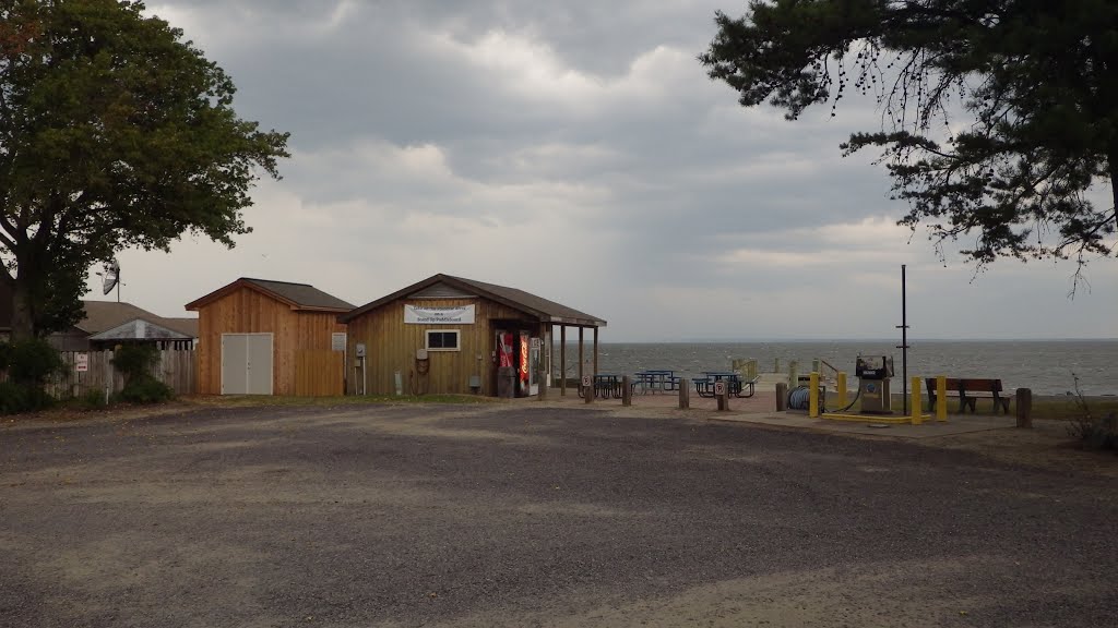 Osprey Boat House, Westmoreland State Park, VA by Dan R. Mills