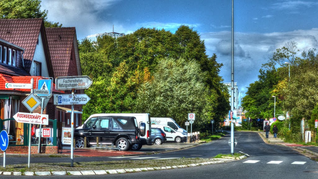 Tunnelstrasse in Norddeich . by HansPeter