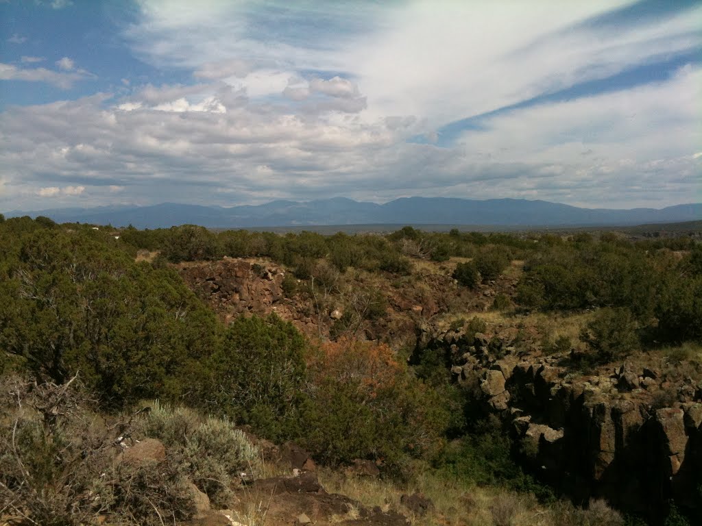 View from White Rock Canyon Rim Trail by forzared101