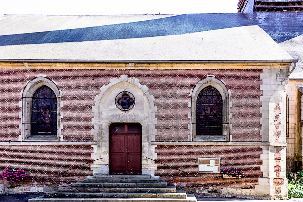 Église Saint Léger d ' ANSAUVILLERS - 60120 by Pierre THIBAULT