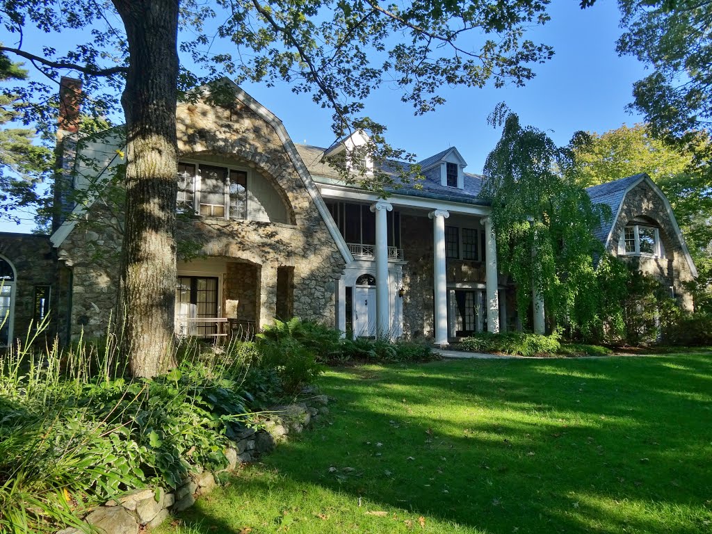 Stone House, Wolfes Neck, Freeport Maine by Taoab