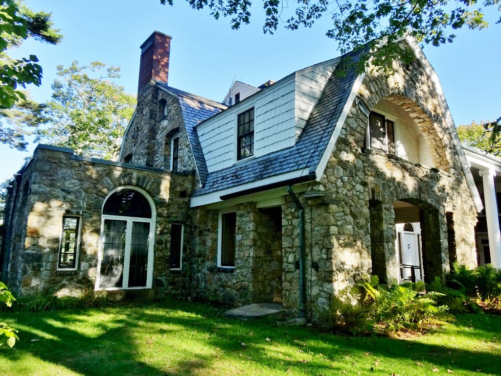 Stone House, Wolfes Neck, Freeport Maine by Taoab