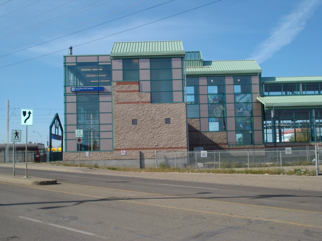 Belvedere LRT Station by mjbcda