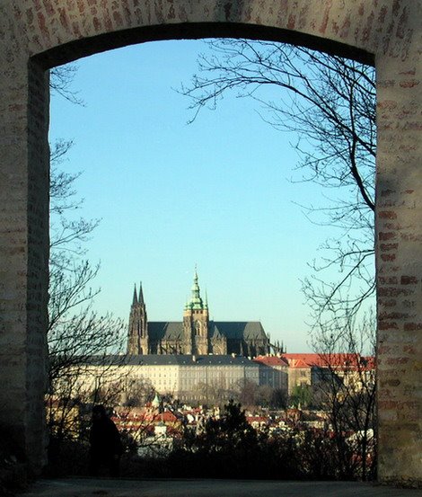 Prague Castle and gate by fungus2