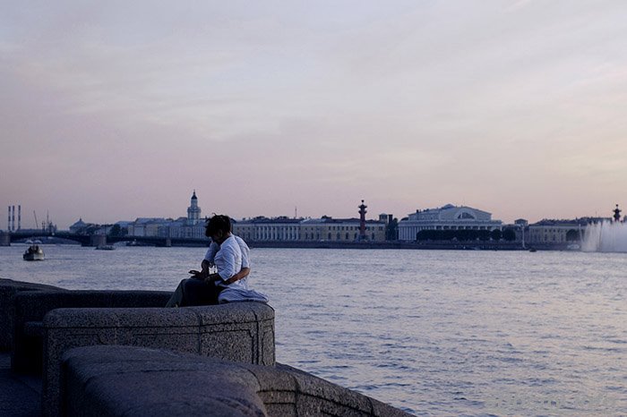 Neva river by spbcity