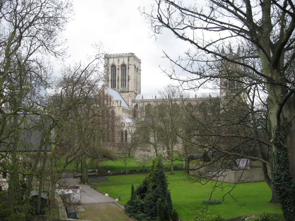 York Minster from City Walls by JohnHW