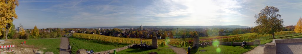 Bismarckturm - Herbst (E-W, 200/36°, 28mm) by Bernd Lang KN