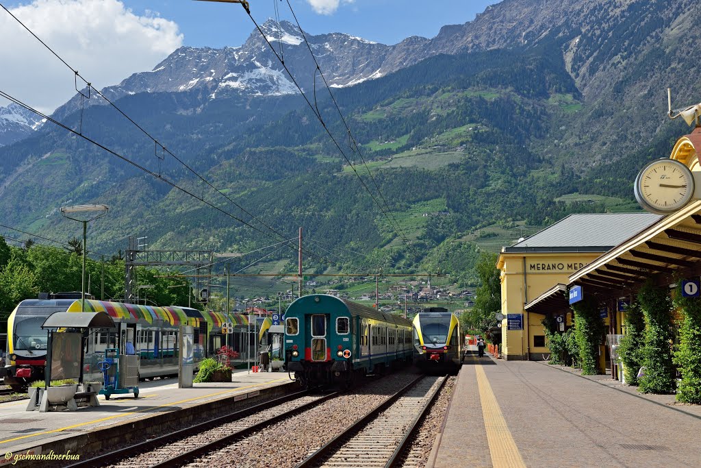 Bahnhof Meran | Südtirol by gschwandtnerbua