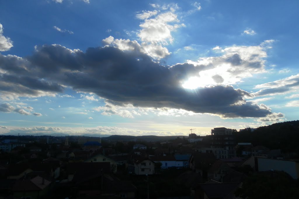 Preparing for the sunset sky ,,Iris (Cluj-Napoca),, by Catalin Neag