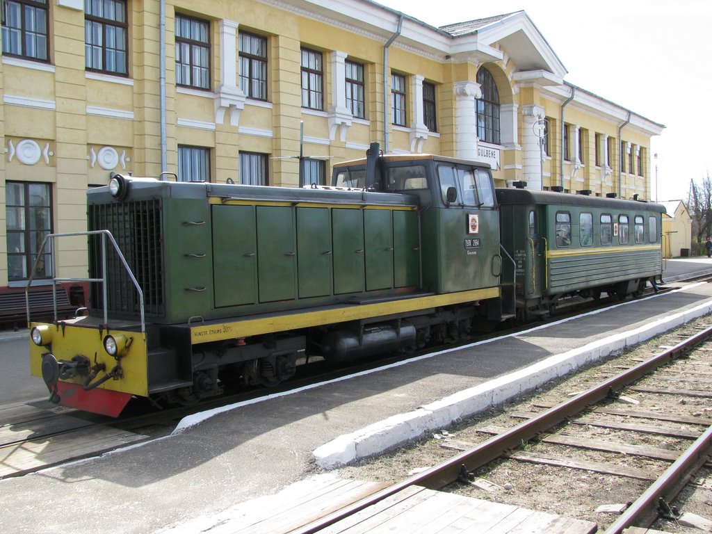 Passenger train Gulbene - Aluksne (banitis) - Pasažieru vilciens Gulbene - Alūksne (bānītis) by valniz