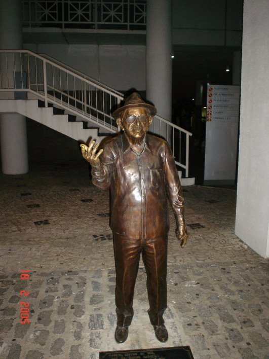 Escultura - Patativa do Assaré - Centro Cultural Dragão do Mar by babidoce