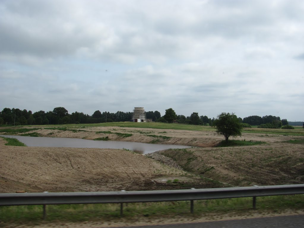 Windmill near A 1 - E 67 (26.07.13.) LV by Manoliu Ioan