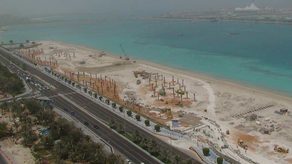 Corniche swimming beach - landscape - G.C.C. by Mazin Al Wattar