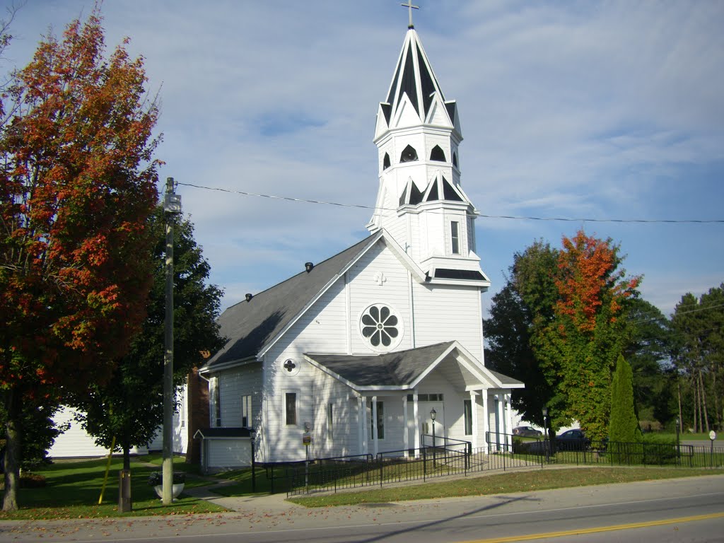 St Patrick's RC Church, Perkinsfield by D. Baldwin