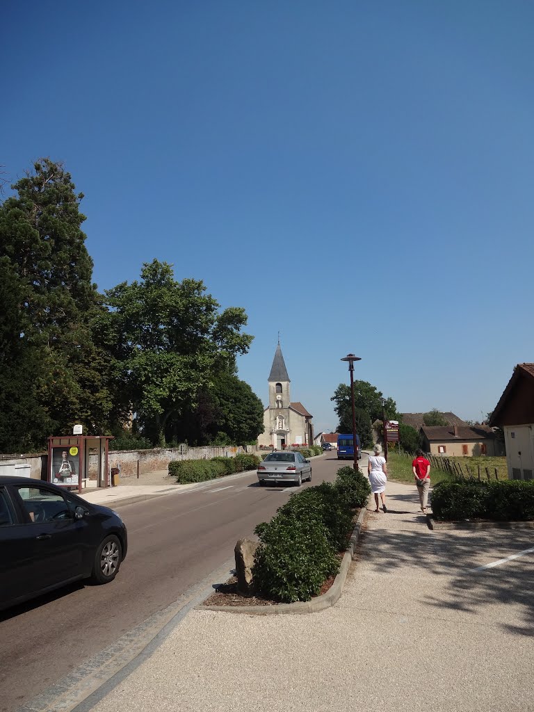 L'église d'Allerey by Andbed