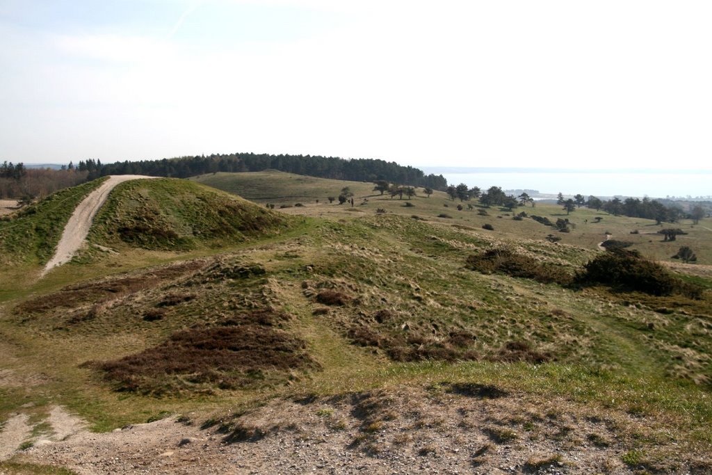 "Trehøje" at Mols Bjerge by Jesper Berling