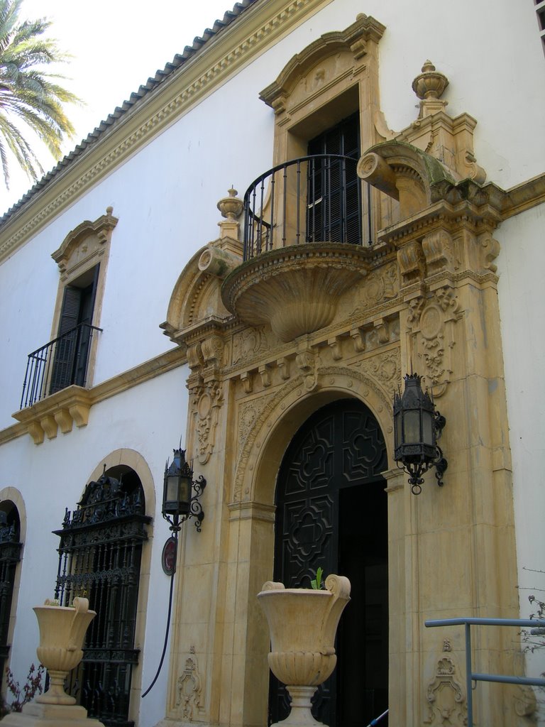 Fachada del Pabellón de los Estados Unidos de la Exposición Iberoamericana de 1929 by Erzigoto