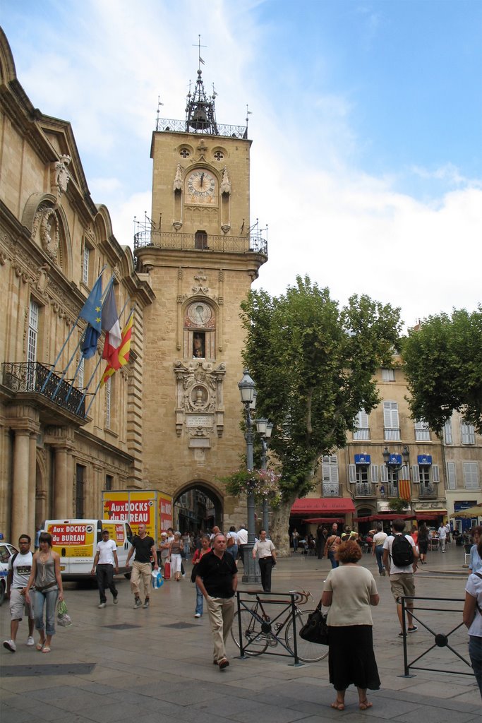 Aix-en-Provence, Rellotge automates by Lluis Bellsolell C