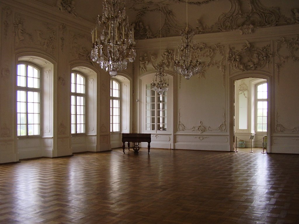 The dance - hall.Latvia, Rundale Palace by Artemida