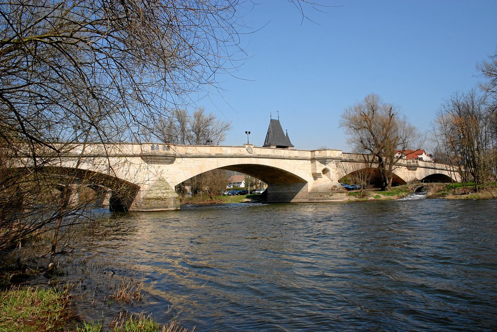 Brücke über die Saale by Andreas Flint