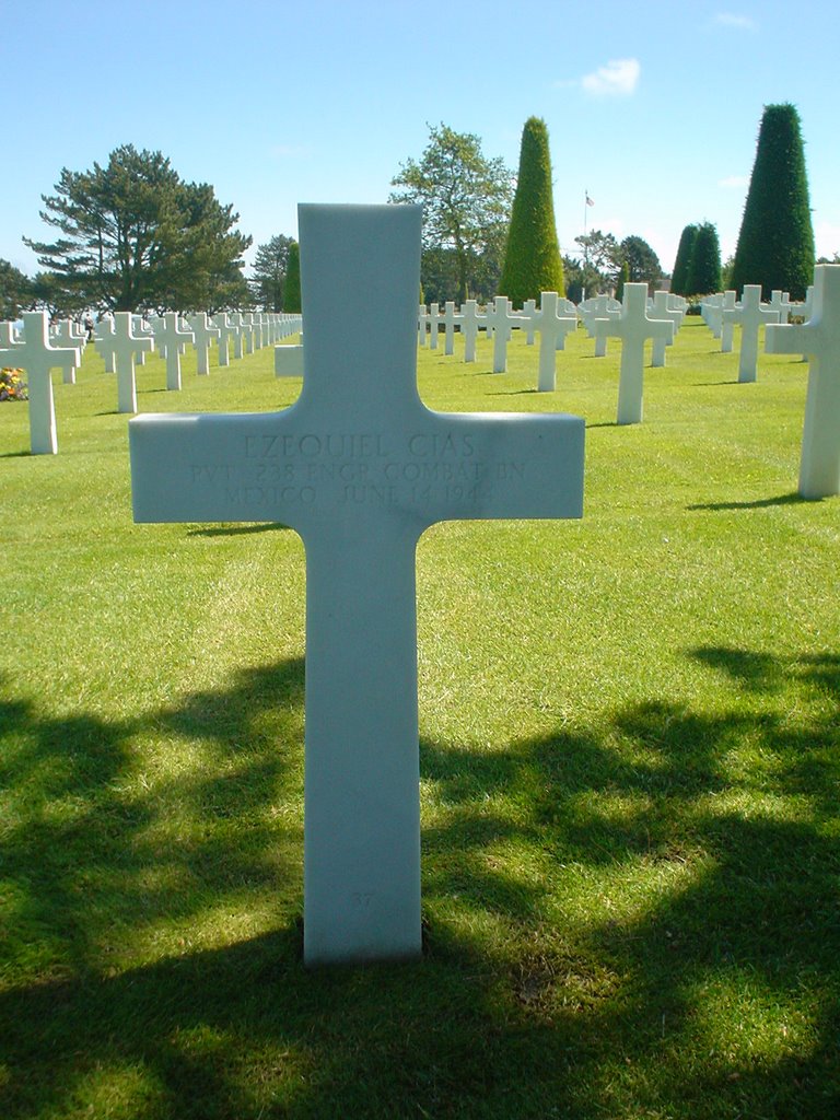 The American cemetery by Mike Fuller