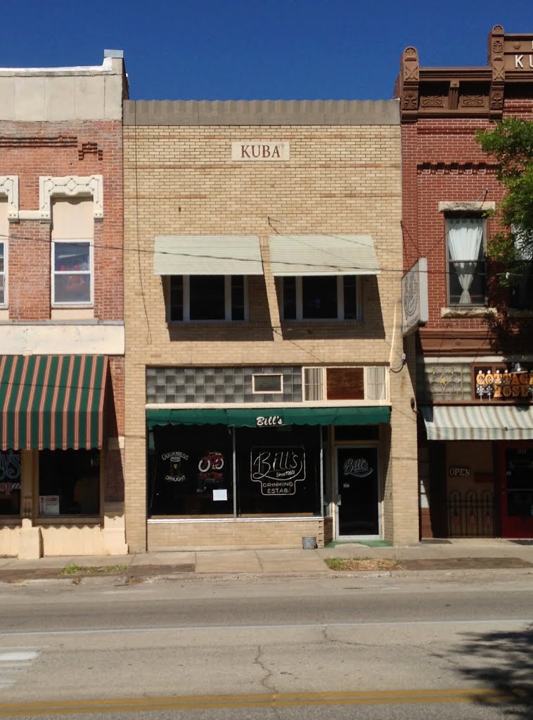 Kuba Building - Bill's Drinking Establishment - Marion, Iowa by KingHawkFan