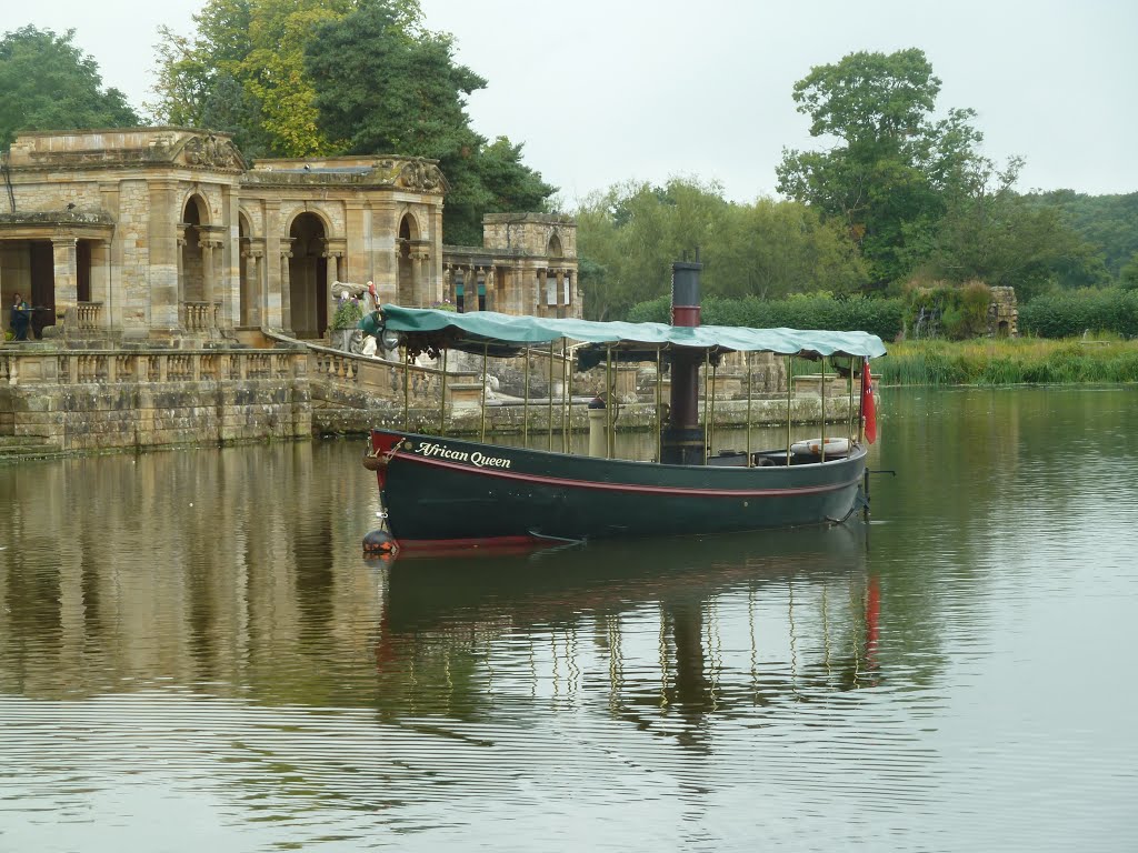 'At Anchor' Hever Castle Lake..Kent..UK by 7gargoyle