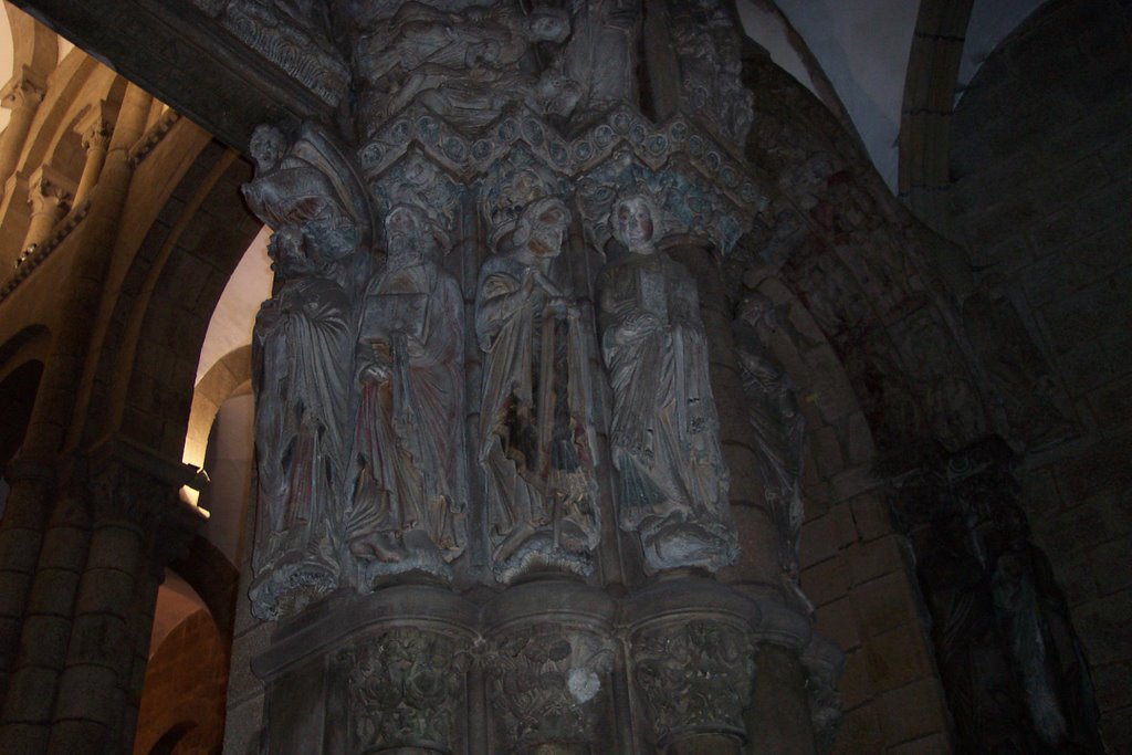 Detalle del Pórtico de la Gloria. Catedral de Santiago de Compostela by SlimJean