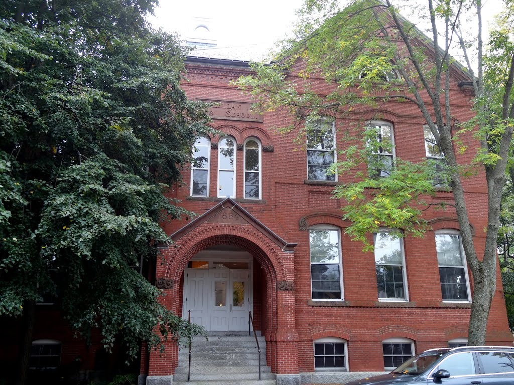 1886 McLellan School; 22 Carroll St., Portland Maine by Taoab