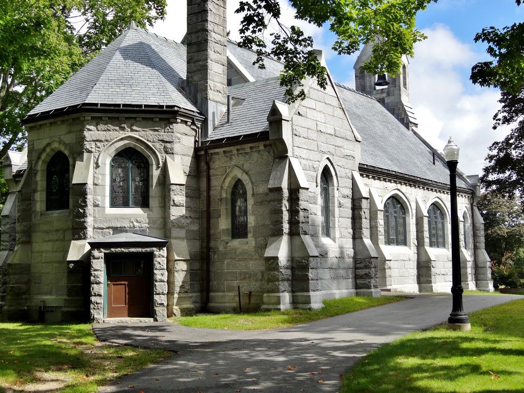 Samuel Wilde Memorial Chapel; Evergreen Cemetery, Portland Maine by Taoab