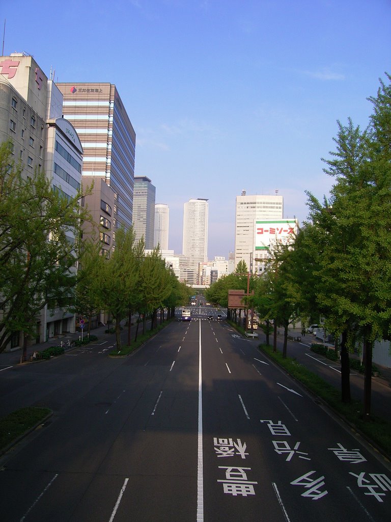 Sakura-dori Ave.;桜通伏見バス停付近 by NozakaArchitects&Design,Tokyo