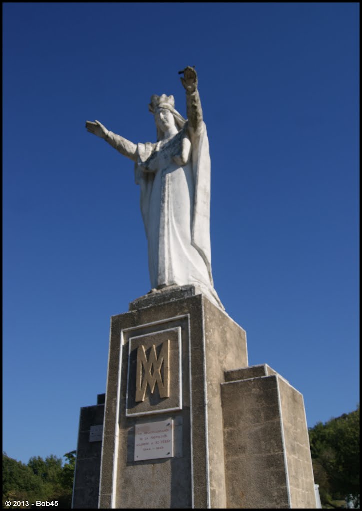 Saint-Péray - La Vierge Notre Dame de Crussol by Bob45