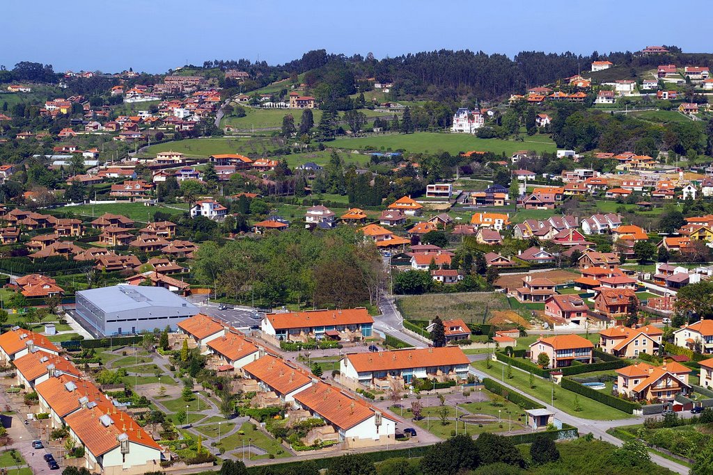 Panoramicas desde Torre Universidad Laboral, Gijón, Asturias by Antonio Alba