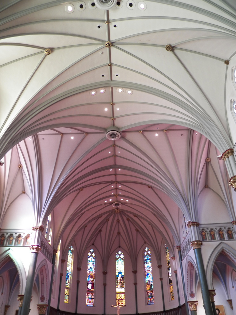 St Andrew's Cathedral Interior 1, Victoria British Columbia by Pamela Elbert Poland