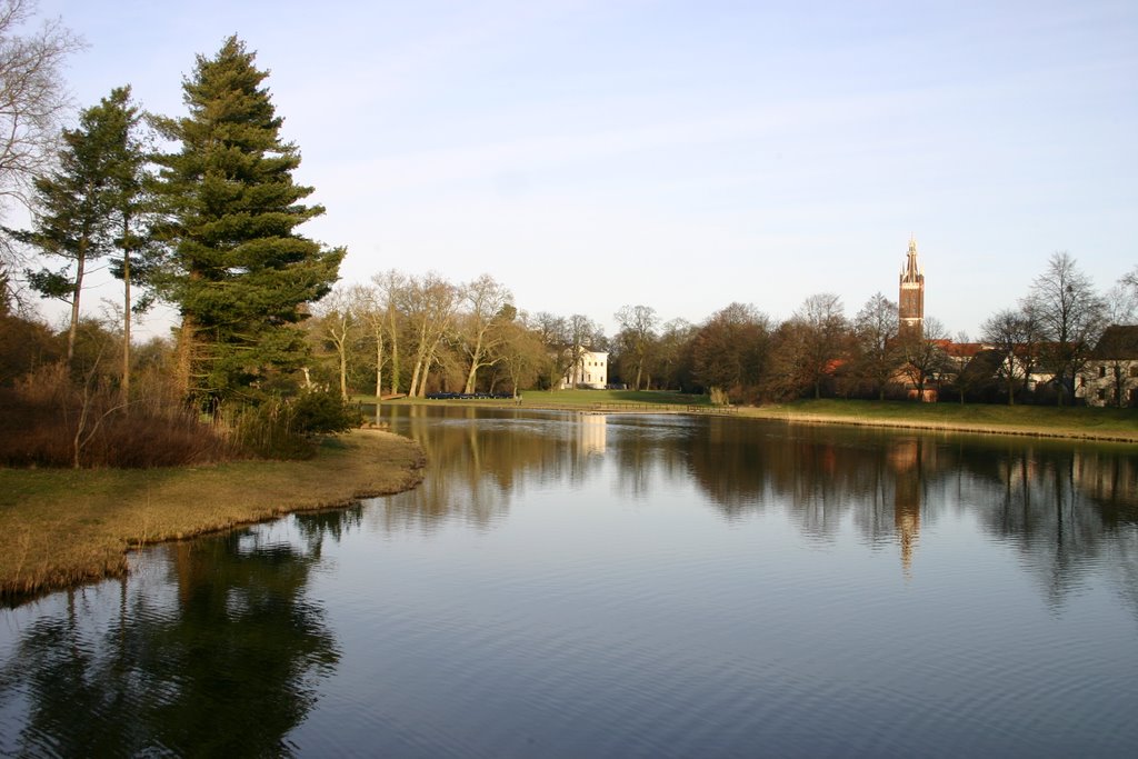 Blick vom Eisenhart zum Schloss by redchip