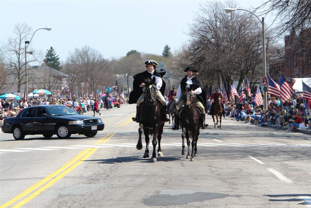 The Midnight Ride of Paul Revere - Lexington, MA - April 19th, 2008 by John M Sullivan