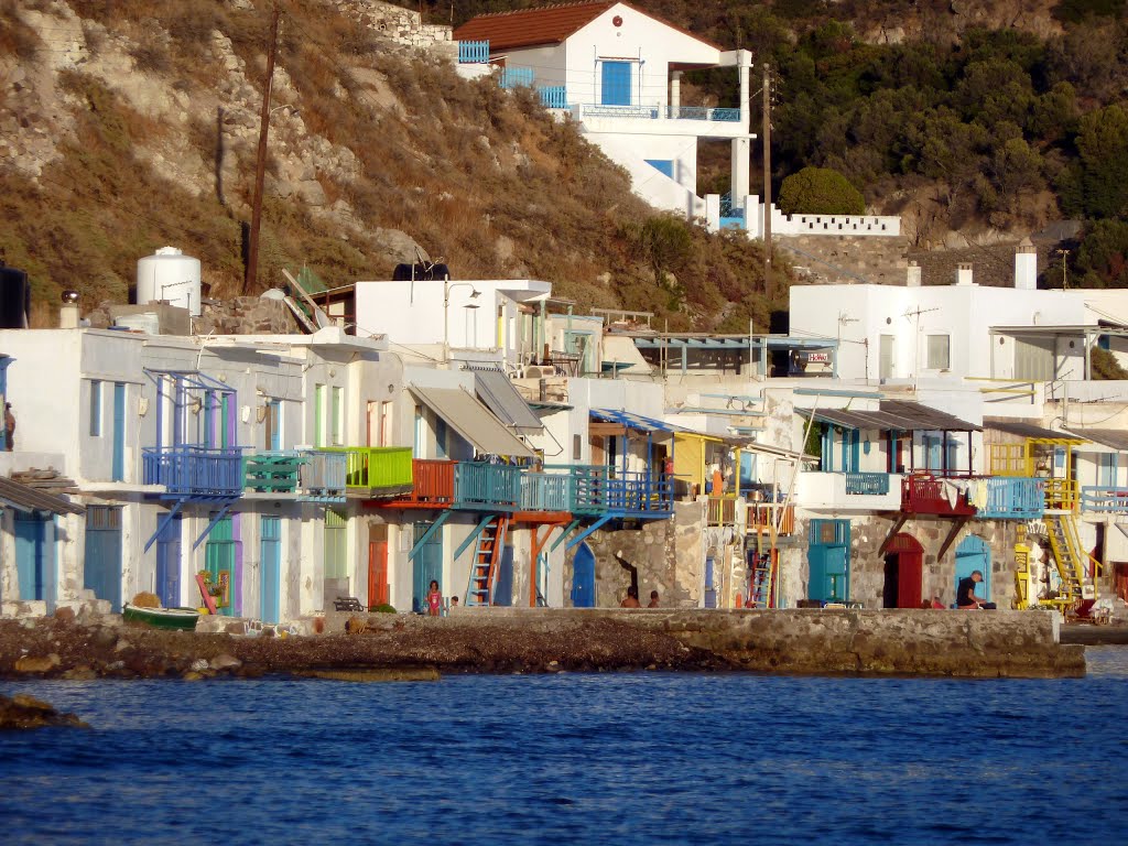 Klima. Fishermen village. Milos, Cyclades by pieralix